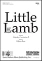 Little Lamb SSA choral sheet music cover